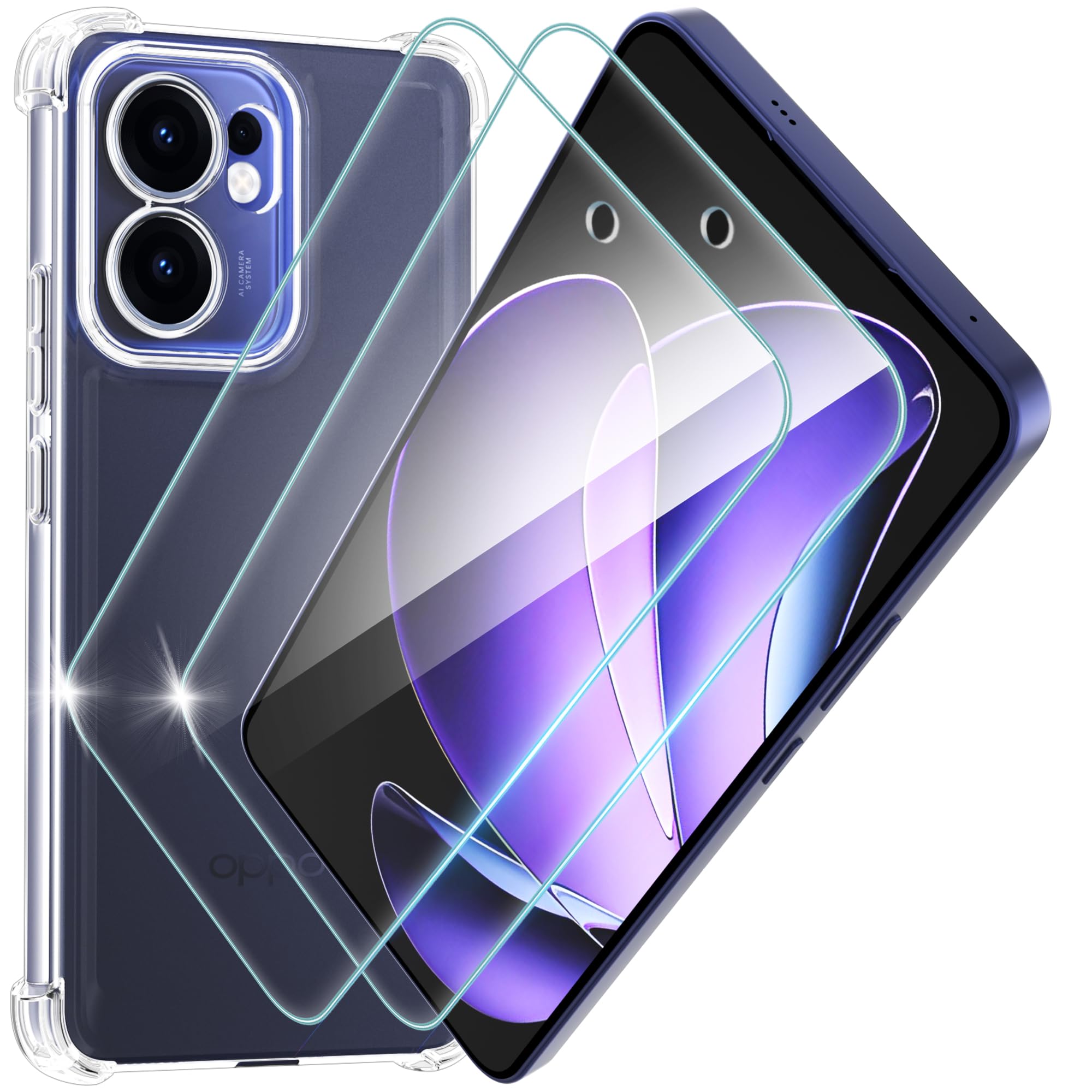 ANDROID - OPPO Reno A 128GB ブラック　保護フィルム　カバー付き Amazon.co.jp: OPPO Reno13A ケース 耐衝撃 ガラスフィルム付き 衝撃